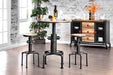 Foskey Antique Black Bar Stool (2/CTN) - Marjories Furniture (Las Vegas, NV)