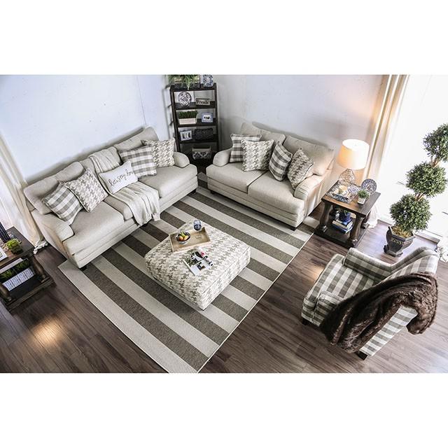 Christine Light Gray Sofa - Marjories Furniture (Las Vegas, NV)