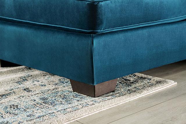 PEREGRINE Sectional, Teal - Marjories Furniture (Las Vegas, NV)