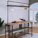 PARIAMAN Bar Table, Sand Black/Natural - Marjories Furniture (Las Vegas, NV)
