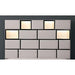 Gemma Beige/Black Cal.King Bed - Marjories Furniture (Las Vegas, NV)