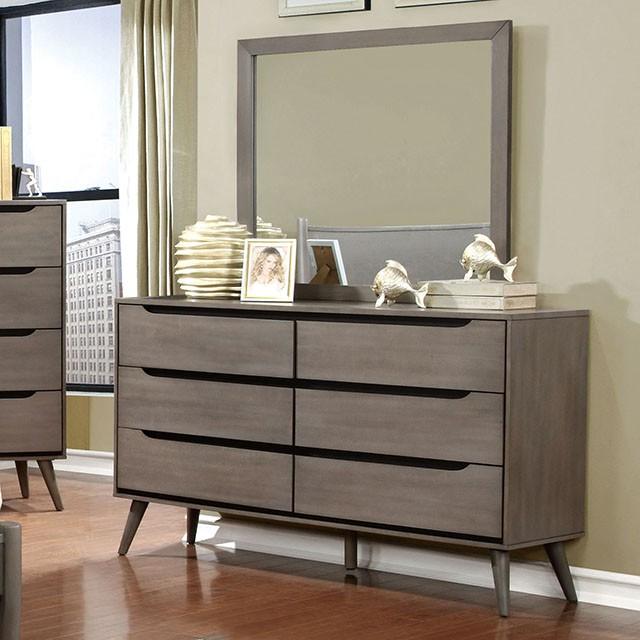 Lennart Gray Dresser - Marjories Furniture (Las Vegas, NV)