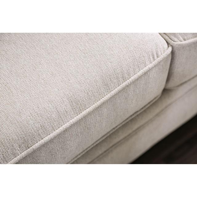 Patricia Ivory Sectional - Marjories Furniture (Las Vegas, NV)