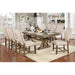 Julia Light Oak/Ivory Side Chair (2/CTN) - Marjories Furniture (Las Vegas, NV)