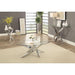 LAILA Chrome Sofa Table - Marjories Furniture (Las Vegas, NV)