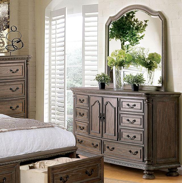 Persephone Rustic Natural Tone Dresser - Marjories Furniture (Las Vegas, NV)