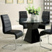 Mauna Black Round Dining Table - Marjories Furniture (Las Vegas, NV)