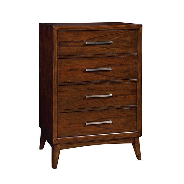SNYDER Brown Cherry Chest - Marjories Furniture (Las Vegas, NV)