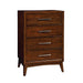 SNYDER Brown Cherry Chest - Marjories Furniture (Las Vegas, NV)