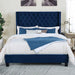 Ryleigh Bed Black, Grey, & Navy - Marjories Furniture (Las Vegas, NV)