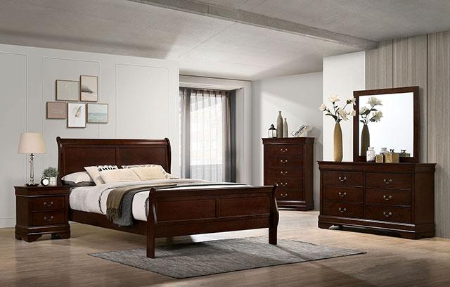 Louis Philippe Nightstand - Marjories Furniture (Las Vegas, NV)