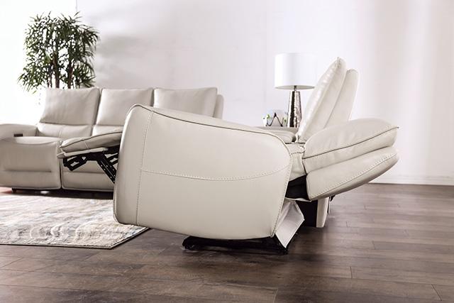 PHINEAS Power Sofa, Beige - Marjories Furniture (Las Vegas, NV)