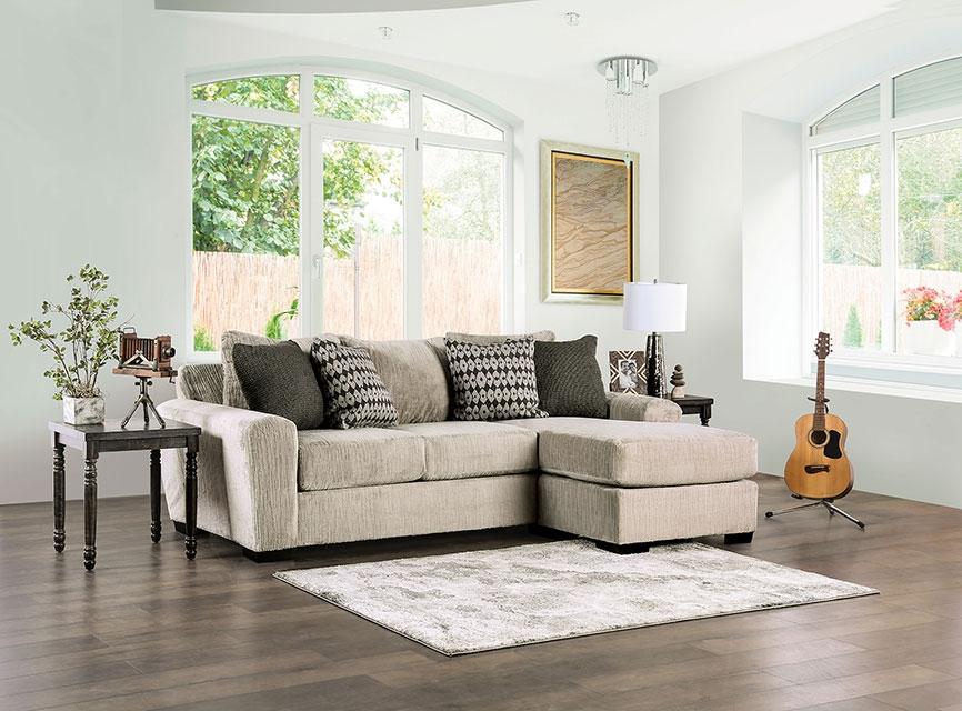 Eastcote Sectional Gray - Marjories Furniture (Las Vegas, NV)