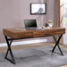 Tensed Sand Black Desk - Marjories Furniture (Las Vegas, NV)