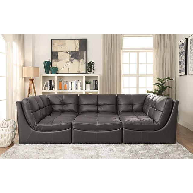 Libbie Gray 6 Pc. Modular Seating Set - Marjories Furniture (Las Vegas, NV)