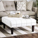 Dorset Ivory/Pattern Ottoman - Marjories Furniture (Las Vegas, NV)