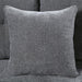 LYNDA Loveseat w/ Pillows, Dark Gray - Marjories Furniture (Las Vegas, NV)