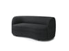 VERSOIX Loveseat, Black - Marjories Furniture (Las Vegas, NV)
