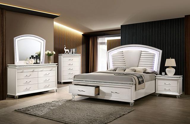 MADDIE E.King Bed - Marjories Furniture (Las Vegas, NV)