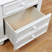 OLIVIA White Night Stand - Marjories Furniture (Las Vegas, NV)