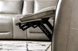PHINEAS Power Recliner, Gray - Marjories Furniture (Las Vegas, NV)