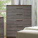 MANVEL Two-Tone Antique Gray Chest - Marjories Furniture (Las Vegas, NV)