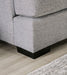 SKYLINE Sofa, Light Gray/Brown - Marjories Furniture (Las Vegas, NV)