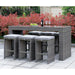 Ismay Gray Bar Stool (6/CTN) - Marjories Furniture (Las Vegas, NV)