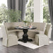 NERISSA Antique Black Round Table, Antique Black - Marjories Furniture (Las Vegas, NV)
