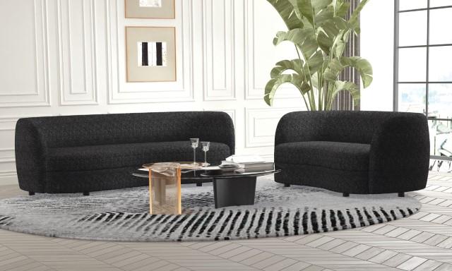 VERSOIX Sofa, Black - Marjories Furniture (Las Vegas, NV)