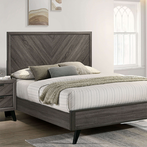 VAGAN Cal.King, E.King, & Queen Bed - Marjories Furniture (Las Vegas, NV)