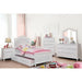 OLIVIA White Night Stand - Marjories Furniture (Las Vegas, NV)