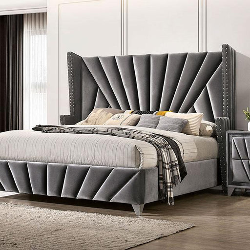 Carissa 4 Pc Queen Bedroom Set - Marjories Furniture (Las Vegas, NV)