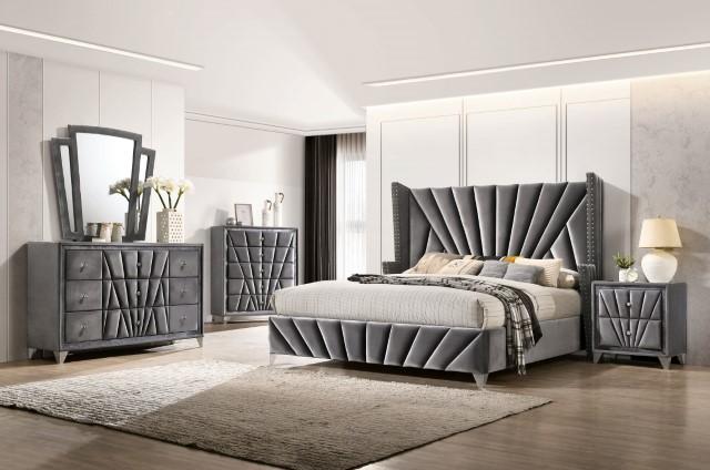 CARISSA E.King Bed - Marjories Furniture (Las Vegas, NV)