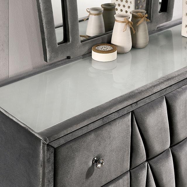 CARISSA E.King Bed - Marjories Furniture (Las Vegas, NV)