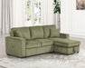 Yves Sectional Green - Marjories Furniture (Las Vegas, NV)