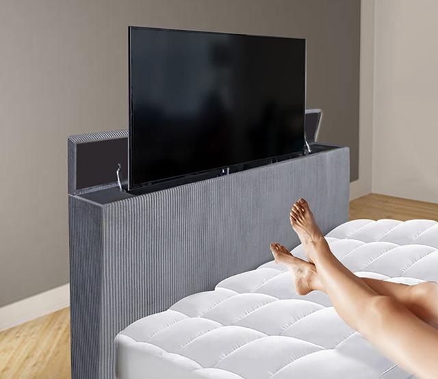 Sumter Bed Black & Grey - Marjories Furniture (Las Vegas, NV)