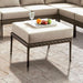 ALEISHA Patio Ottoman - Marjories Furniture (Las Vegas, NV)