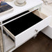 Brachium Bed White & Silver - Marjories Furniture (Las Vegas, NV)