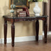 Brampton Espresso/Black Faux Sofa Table - Marjories Furniture (Las Vegas, NV)