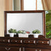 Brandt Brown Cherry Mirror - Marjories Furniture (Las Vegas, NV)