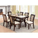 Brent 7 Pc Dining Table Set - Marjories Furniture (Las Vegas, NV)