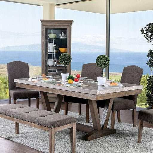 Bridgen Dining Table - Marjories Furniture (Las Vegas, NV)