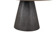 Broager 5 Pc Dining Table Set (Light Gray Swivel Chairs) - Marjories Furniture (Las Vegas, NV)