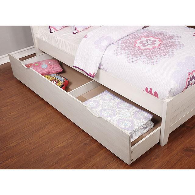 BROGAN Antique White Trundle/Drawers - Marjories Furniture (Las Vegas, NV)