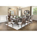 ARCADIA Rustic Natural Tone/ Ivory Side Chair (2/CTN) - Marjories Furniture (Las Vegas, NV)