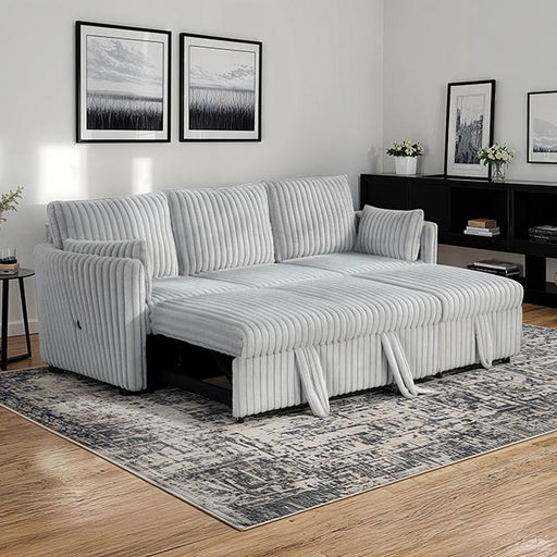 Denholme Sectional w/ Pull Out - Marjories Furniture (Las Vegas, NV)