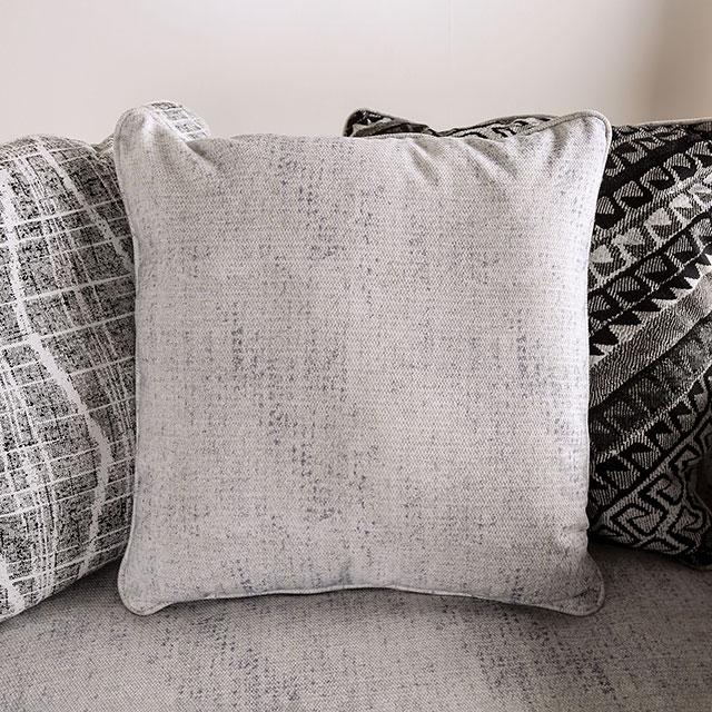 EIMEAR Swivel Chair, Off-white/Black - Marjories Furniture (Las Vegas, NV)