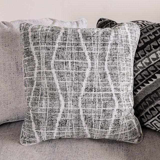 EIMEAR Swivel Chair, Off-white/Black - Marjories Furniture (Las Vegas, NV)
