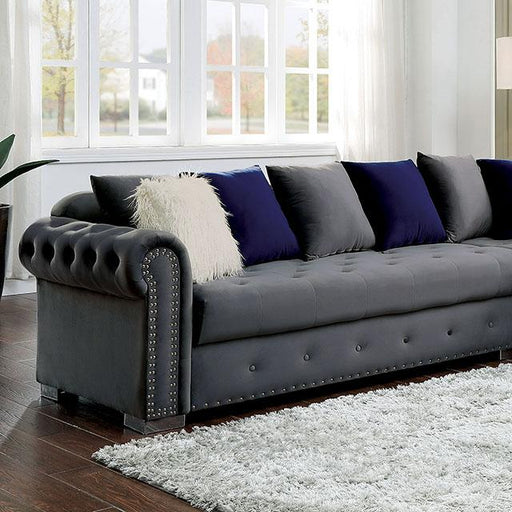 WILMINGTON Sectional, Gray - Marjories Furniture (Las Vegas, NV)